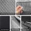 JOEJOY Orthopedic Dog Beds Large Sized Dog, XL Egg-Crate Memory Foam Pet Couch Bed with Bolster Sides, Waterproof Lining, Removable Washable Cover & Non-Slip Bottom, Grey(Grey)
